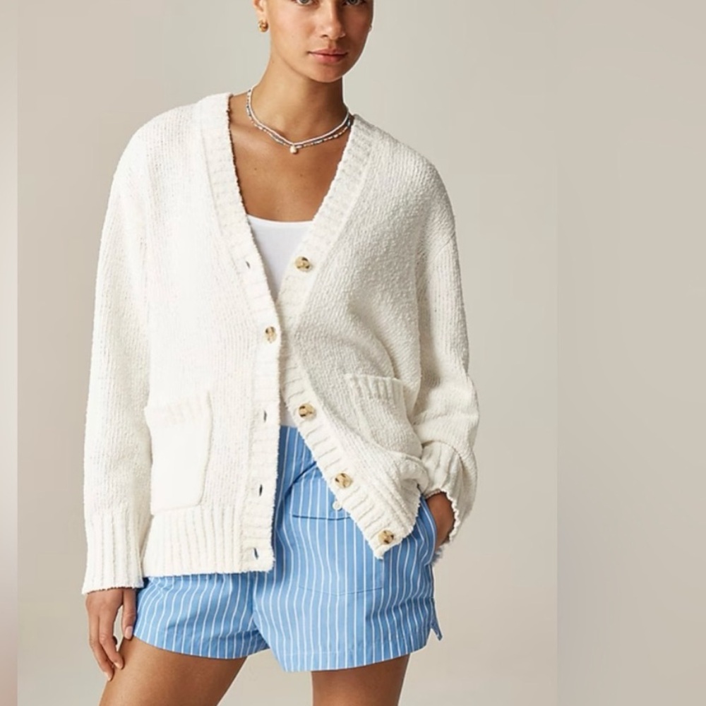 J.Crew Women’s Marina V-neck Cardigan, size Small